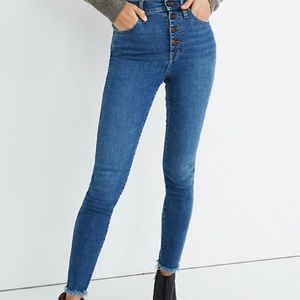 Madewell high rise skinny size 29